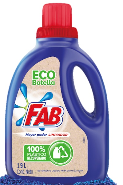 Nueva botella para FAB, de Unilever