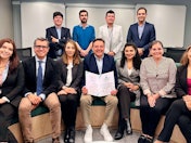 Equipo de Nestlé Colombia al recibir este importante reconocimiento por el Instituto Colombiano de Normas Técnicas y Certificación, ICONTEC, con la distinción de neutralidad multimaterial.